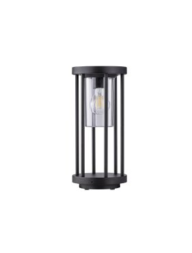 Nova Luce Elysium - lampe de jardin - Ø 16 x 35 cm - IP65 - anthracite foncé