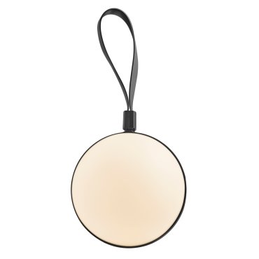 Nordlux Bring To-Go 12 - lampe portable avec batterie rechargeable - 12 x 26 x 9,3 cm - 1W LED inclus - IP54 - blanc et noir