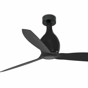 Faro Mini Eterfan - ventilateur de plafond avec télécommande - Ø 128 cm - noir mat