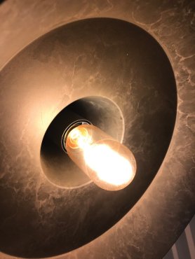 VK Lighting Sosta - suspension - Ø 30 x 121 cm - noir