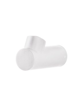 Nova Luce Brice - applique murale extérieure - 4 x 6 x 12 cm -  6W LED inclus - IP54 - blanc sablé