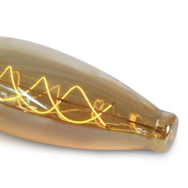 ONE Light Ampoule LED décorative - Ø 12 x 45 cm - E27 - 8W - non-dimmersible - 2700K - ambre
