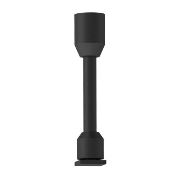Nova Luce Tint - tube connecteur - Ø 2,3 x 10 cm - noir sable