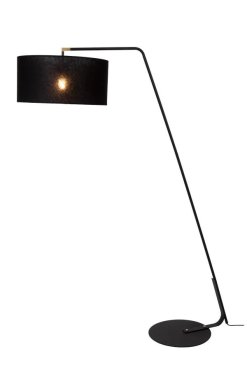 Lucide Kelso - lampadaire - 180 cm - noir