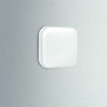 Century Italia Simply - lampe murale/plafonnier - 15 x 6,2 x 15 cm - 16W LED inclus - IP65 - blanc