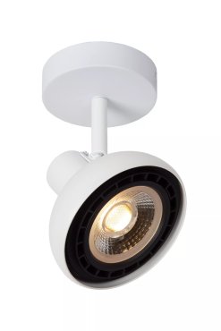 Lucide Sensas - spot en saillie - 12,9 x 12,1 x 16,2 cm - blanc