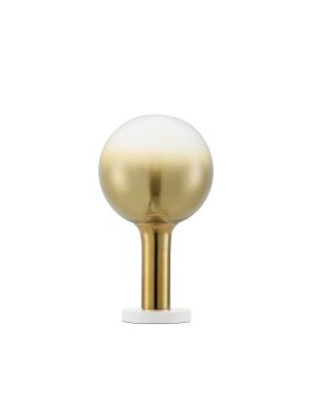 Nova Luce Nostos - lampe de table - Ø 20 x 35 cm - 3W dimmable LED inclus - or
