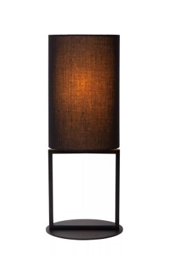 Lucide Herman - lampe à poser - Ø 20 x 50 cm - noir