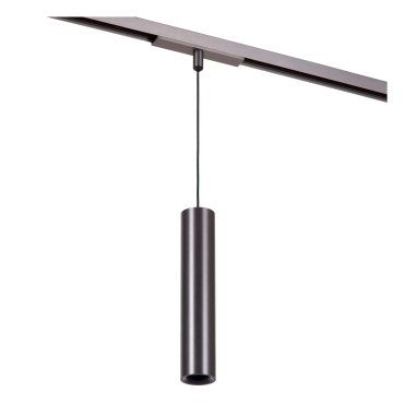 Lucide Linial Luxus - système de rails magnétiques - suspension - Ø 4 x 170 cm - LED 8W incl. - Fonction de gradation et couleur de lumière réglable via l'application - noir chrome mat