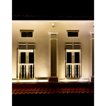 Nova Luce Wall Washer - 100 x 6,5 x 12 cm - 36W LED inclus - IP67 - noir