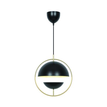 Nordlux Tavia - lampe suspendue - Ø 33 x 237 cm - noir