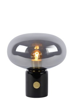 Lucide Charlize - lampe à poser - 24cm - noir