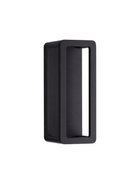Nova Luce Cosmic - applique murale extérieure - 8,6 x 23 x 12,5 cm - 9W LED inclus - IP65 - anthracite foncé