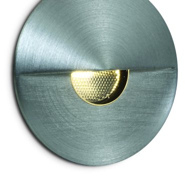ONE Light - applique murale extérieure - Ø 4,2 cm - 1W LED dimmable inclus - IP65 - aluminium