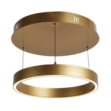 Searchlight Layla - lampe suspendue -Ø 44 x 190 cm - 29W dim-to-warm LED inclus - motion-controlled - or satiné
