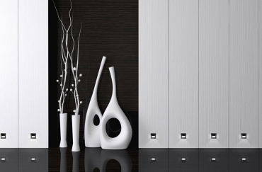 Skoff Tango LED - applique encastrée - 73 x 73 mm, s'intègre dans un boîtier d'encastrement de 60 mm - noir - 230V - 3000K