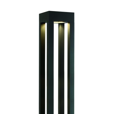 ONE Light Cage Light I - lampe de jardin - 16 x 16 x 90 cm - 22W LED inclus - IP65 - anthracite - couleur de lumière blanc chaud