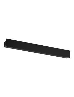 Nova Luce Path - applique murale extérieure - 4,7 x 50 x 6 cm - 11W LED inclus - IP65 - noir sablé