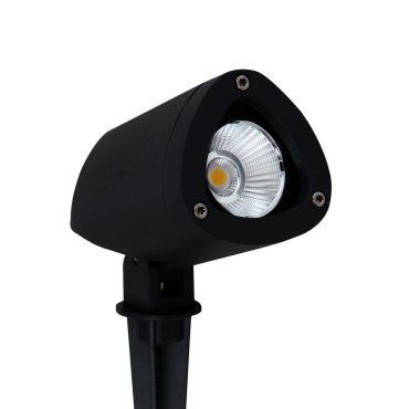 Nova Luce Inside - spot de sol sur piquet - 28 cm - 7W LED inclus - IP65 - noir