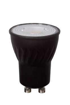 Lucide Spot LED - Ø 3,5 x 4,6 cm - GU10 (mini) - 3,8W dimmable - 2700K - noir