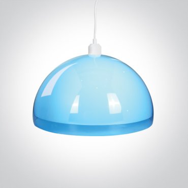 ONE Light Colourful Pendants - abat-jour pour lampe suspendue - Ø 40 x 22 cm - bleu