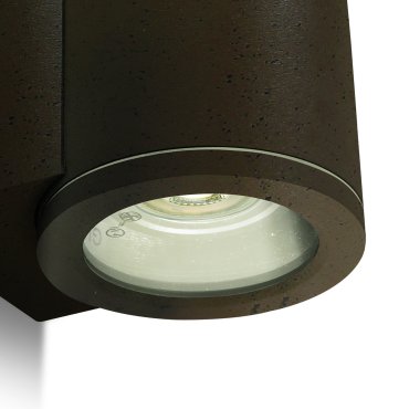 ONE Light - applique d'extérieur - Ø 8 x 9 cm - IP54 - brun rouille