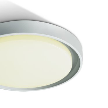ONE Light Outdoor Project - plafonnier extérieur - Ø 34 x 5 cm - 30W LED inclus - IP54 - blanc