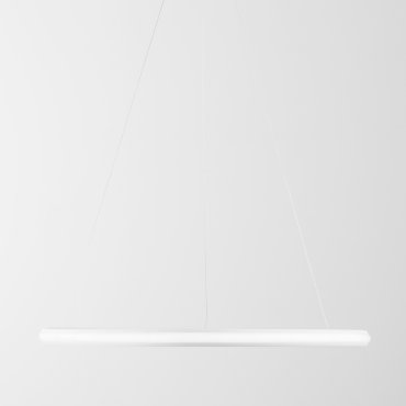 Nova Luce Aries - lampe suspendue - Ø 74 x 120 cm - 32W LED dimmable inclus - blanc sable