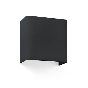 Faro Cotton - applique murale - 20 x 10 x 20 cm - noir mat