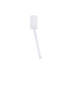 Nova Luce Ornos - plafonnier - Ø 5 x 29,5 cm - 4W LED inclus - blanc sablé