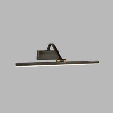 Searchlight LED Picture Lights - applique murale - 51 x 11 cm - 12W LED inclus - noir brossé doré