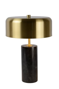 Lucide Mirasol - lampe à poser - 36,5 cm - noir et or