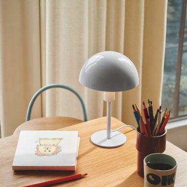 Nordlux Ellen Mini - lampe à poser - Ø 16 x 25 cm - blanc