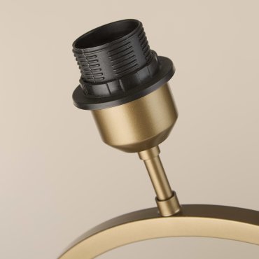 Searchlight - pied de lampe de table - 30 x 12 x 42 cm - bronze
