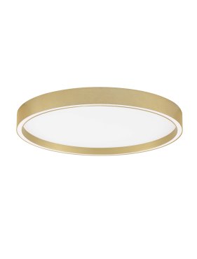 Nova Luce Istos - plafonnier - Ø 50 x 5 cm - 38W dimmable LED inclus - or brossé