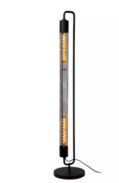 Lucide Calixt - lampadaire - Ø 25 x 130 cm - noir