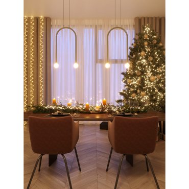 Maxlight Enigma - lampe suspendue - 40 x 180 cm - 2 x 2W LED inclus - vert