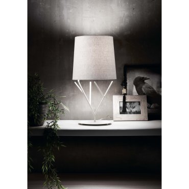 Faro Tree - lampe à poser - Ø 27 x 51,5 cm - blanc mat
