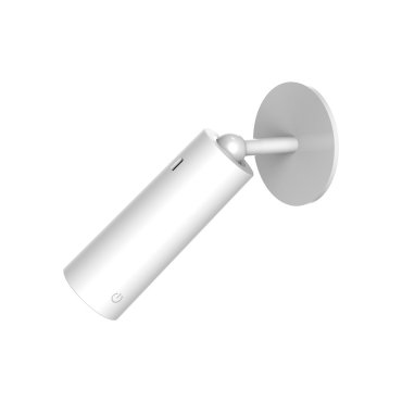 New Garden Roll 4 - spot de surface rechargeable - Ø4 x 12 cm - 3W LED dimmable inclus - blanc