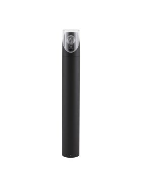 Nova Luce Selena - lampe de jardin - Ø 9 x 65 cm - IP65 - anthracite foncé