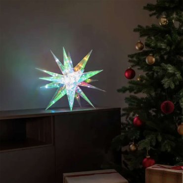 Konstsmide Diamond Star - lampe de table - 54 x 54 x 54 cm - multicolore