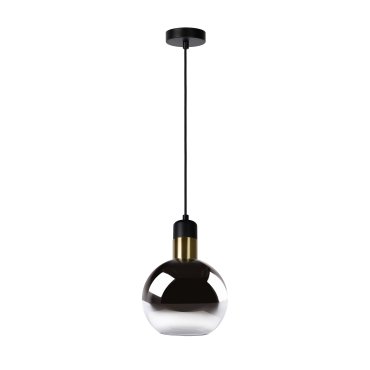 Lucide Julius - lampe suspendue - Ø 20 x 160 cm - fumé