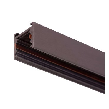Lucide Linial - système de rails magnétiques - profilé en saillie de 2 m - 1,9 x 1,8 cm - noir chrome mat