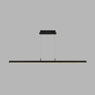 Searchlight Tribeca - lampe suspendue - 118,5 x 8 x 123 cm - 16,5W LED inclus - noir et blanc mat