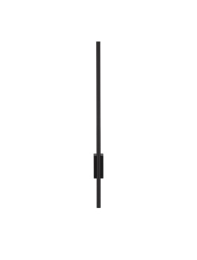 Nova Luce Tien - applique murale - 1,5 x 8,3 x 60 cm - 10W LED inclus - noir sable