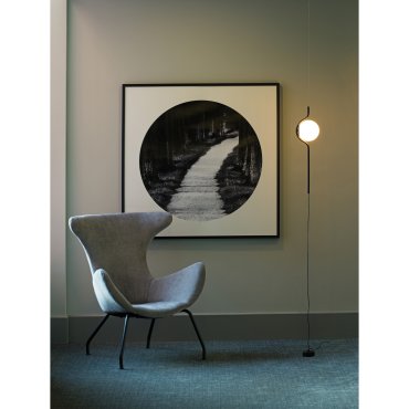 Faro Le Vita - lampe suspendue - Ø 14 x 308 cm - 6W LED inclus - noir mat