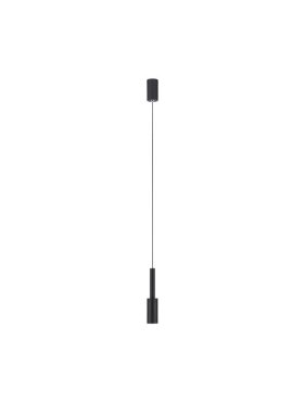 Nova Luce Joy - suspension - Ø 4 x 200 cm - 7W LED inclus - noir sable