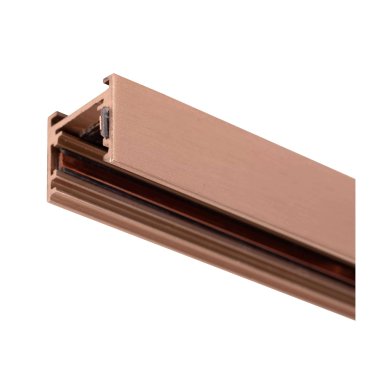 Lucide Linial - système de rails magnétiques - profilé en saillie de 1 m - 1,9 x 1,8 cm - champagne