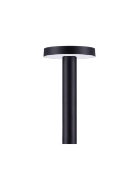 Nova Luce Mood - lampe de jardin - Ø 11 x 20 cm - 5W LED inclus - IP65 - anthracite foncé