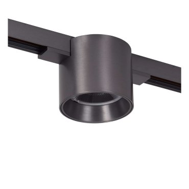 Lucide Linial Lux - système de rails magnétiques - spot sur rail - Ø 7 x 6 cm - LED 8W incl. - Fonction de gradation et couleur de lumière réglable via l'application - noir chrome mat